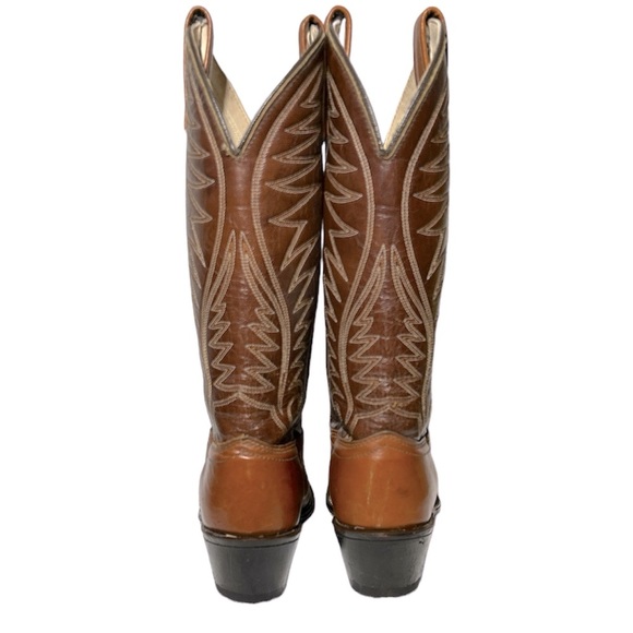 AMAZING  & RARE Boy's Vintage Abilene Cowboy Western Boots Size 5 1/2 - Picture 4 of 5